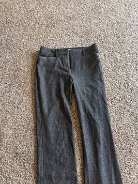 Express Women's Charcoal Gray Dress Trousers inseam 32”